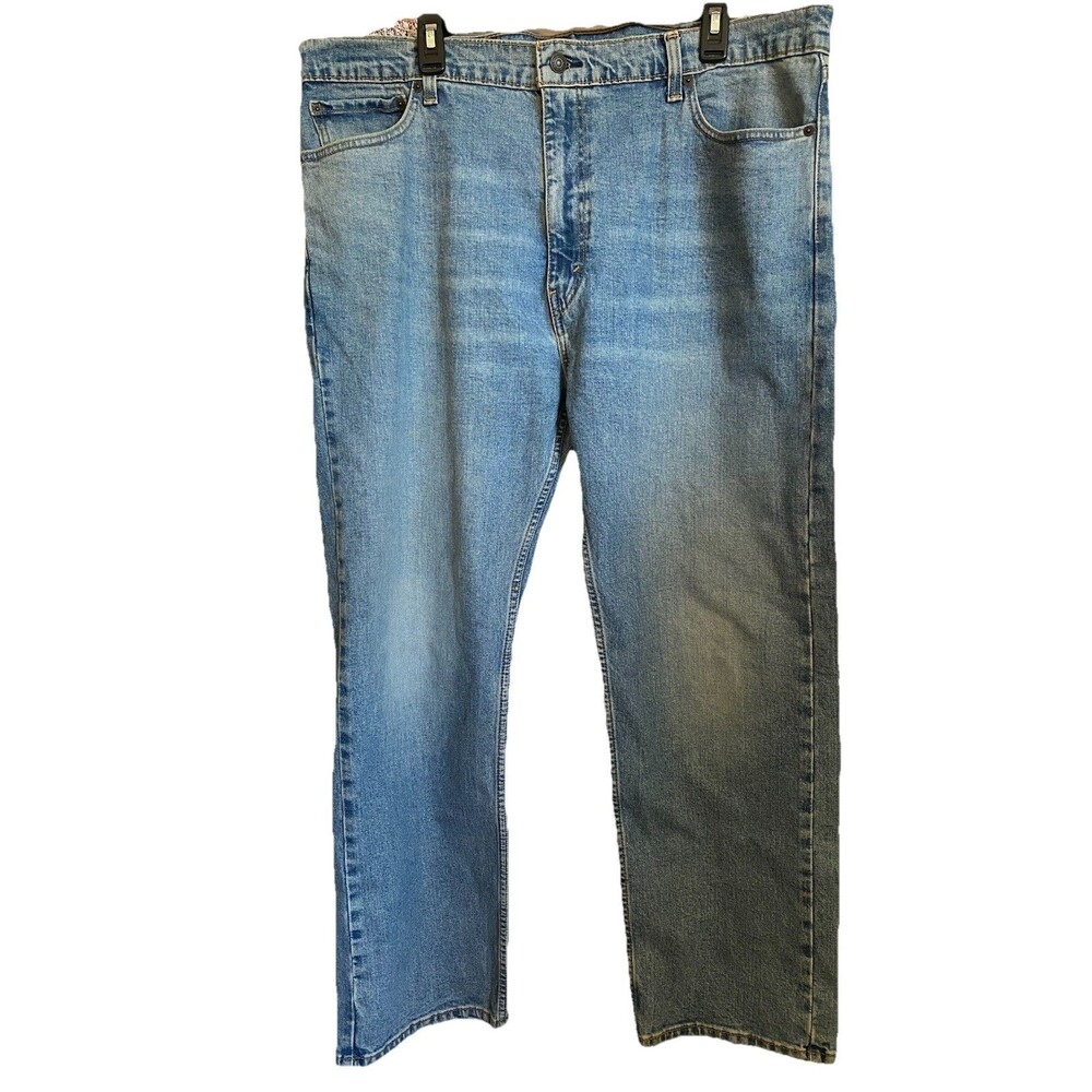 Levi's 505 40x32 Men's Relaxed Fit Jeans Medium Wash Great condition